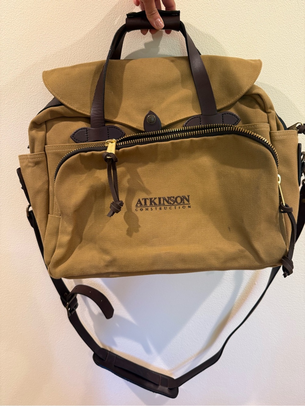 Filson Rugged Twill Original Briefcase Bag